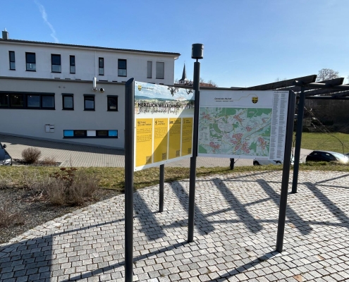 Infotafel Ortsplan Neuhof