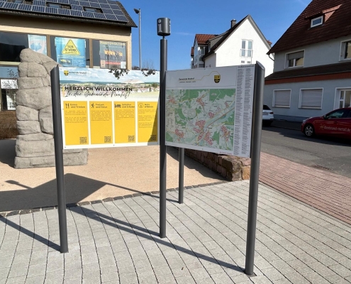 Infotafel Ortsplan Neuhof