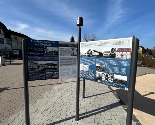 Infotafel Neustädter Geschichte